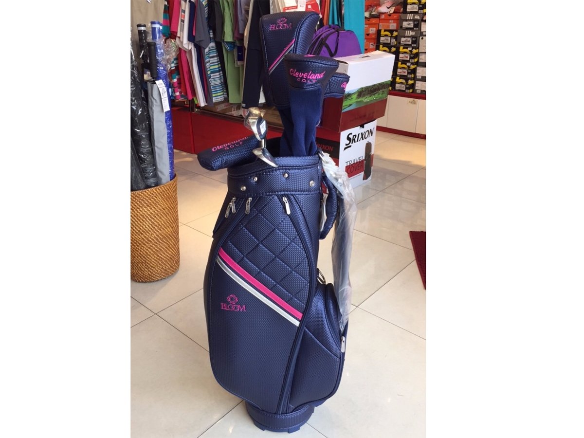 Hình ảnh thực tế của bộ golf fullset nữ Cleveland Bloom - model 2019 Bộ gậy golf