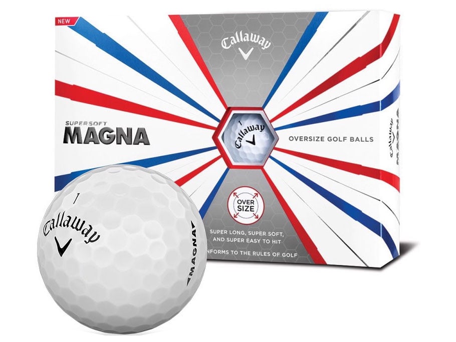 Bóng golf CallawaySupersoft Magna màu trắng Bóng golf Callaway