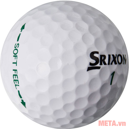 Bóng golf Srixon Soft Feel màu trắng Bóng golf Srixon