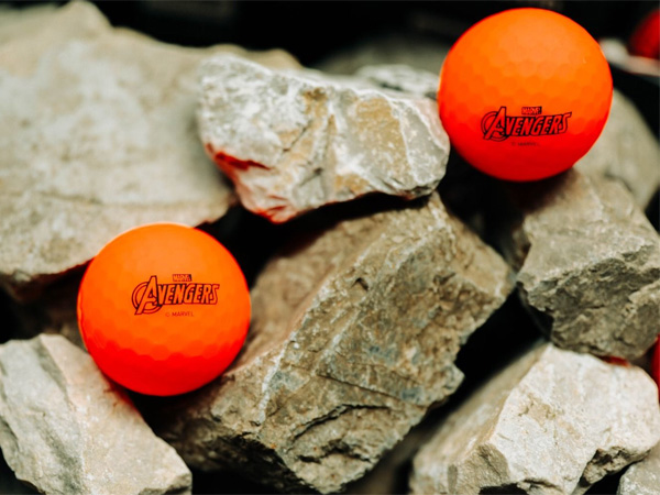 Bóng golf Volvik Marvel Iron Man Pack (hộp 4 quả)
