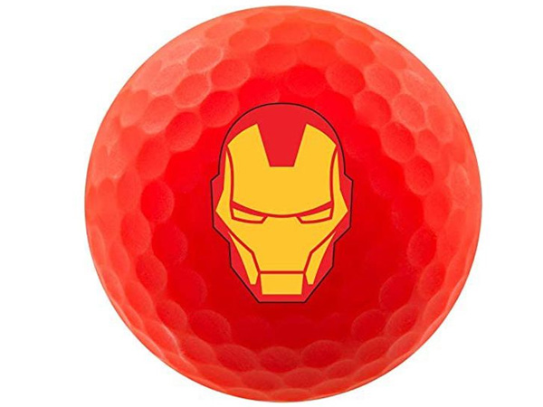 Bóng golf Volvik Marvel Iron Man Pack (hộp 4 quả)