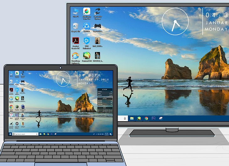 Cách Chiếu Màn Hình Laptop Lên Tivi Bằng Wifi Display Cực Dễ Ai Cũng Làm Được Cập Nhật 2025 | Ax88com