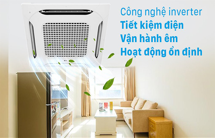 Điều hòa âm trần LG ZTNQ48GMLA0/ZUAD1 hoạt động êm ái Điều hòa âm trần LG ZTNQ48GMLA0/ZUAD1 hoạt động êm ái