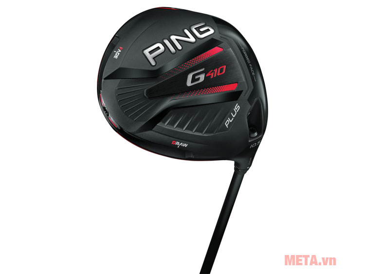 Driver Ping G410 có các hàng turbulator xếp song song ở gần mặt gậy và đuôi gậy. Driver Ping G410