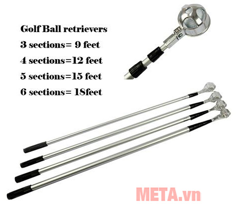 Gậy nhặt bóng golf