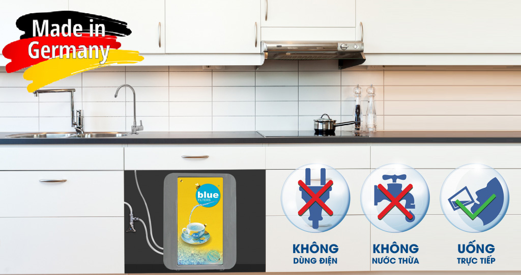 Máy không nước thải, không dùng điện Máy không nước thải, không dùng điện
