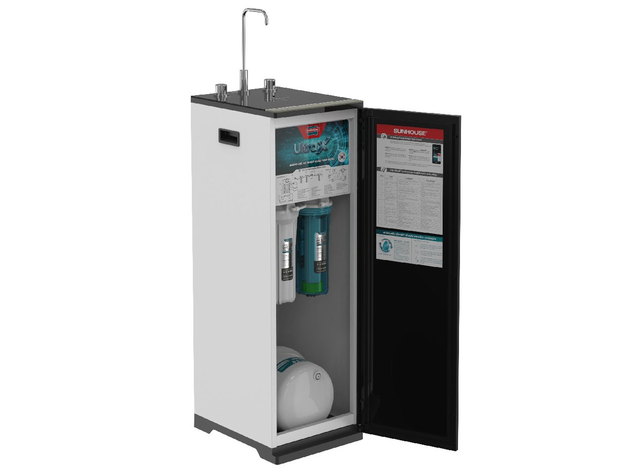 Máy lọc nước ion kiềm Sunhouse Hydrogen UltraX SHA8823LA