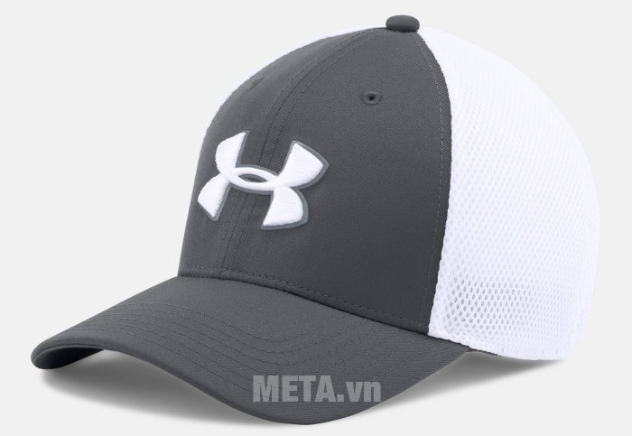 mu-golf-nam-mesh-stretch-2-0-cap-under-armour-1273280-trang-xam Mũ golf nam Mesh Stretch 2.0 Cap Under Armour 1273280