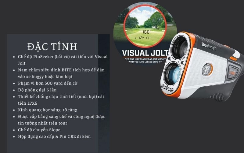 Tính năng của máy đo khoảng cách chơi golf Máy đo khoảng cách chơi golf