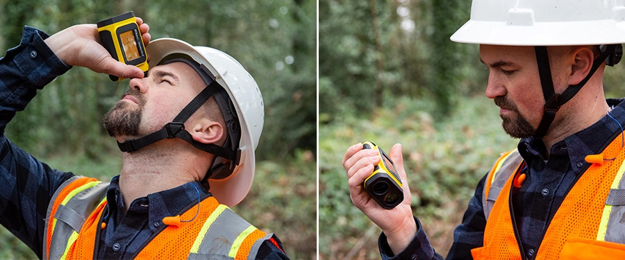 Ống nhòm thiết kế nhỏ gọn Ống nhòm đo khoảng cách Nikon Forestry Pro II