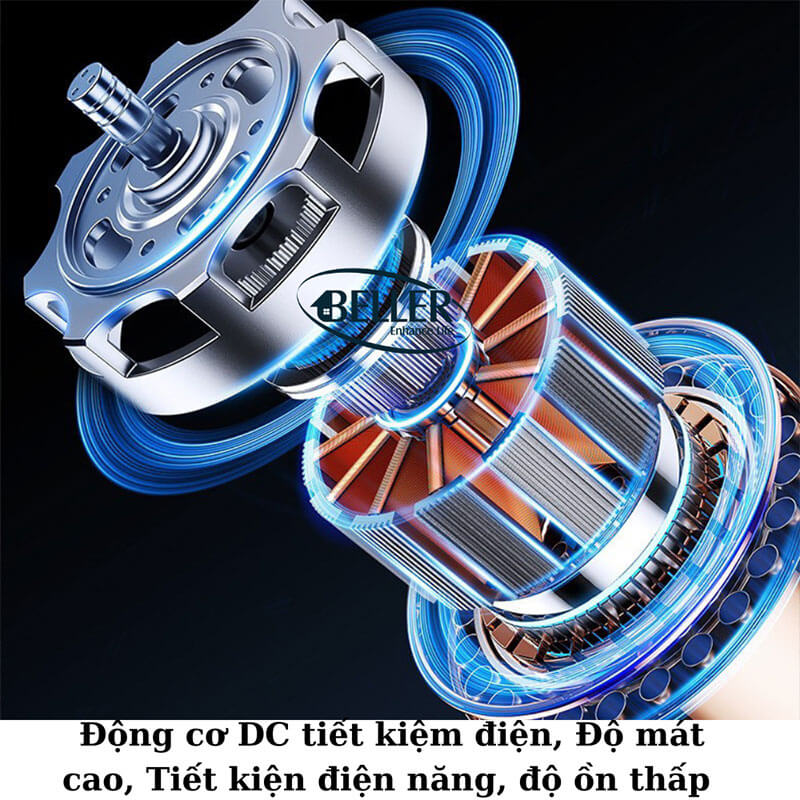 quat-tran-den-beller-811c-1 Đọng cơ DC tiết kiệm điện năng