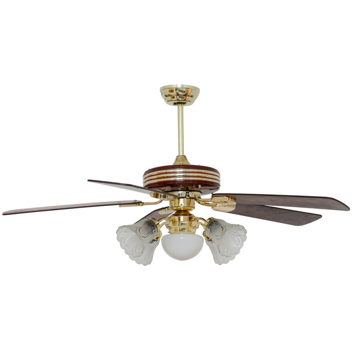 AX88 ATQ cá cược thể thao đèn chùm cánh gỗ Kim Thuận Phong KN508 - 5 cánh