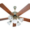 AX88 ATQ cá cược thể thao đèn chùm cánh gỗ Kim Thuận Phong NP509 - 5 cánh