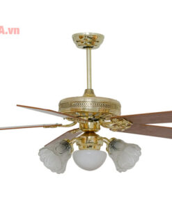 AX88 ATQ cá cược thể thao đèn chùm cánh gỗ Kim Thuận Phong NP509 - 5 cánh