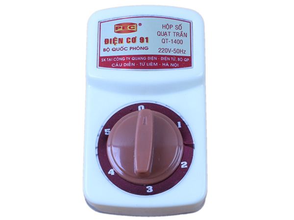 Điều khiển hộp số của quạt trần Điện Cơ 91 QT1400 Điều khiển hộp số của quạt trần Điện Cơ 91 QT1400