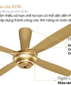 AX88 ATQ cá cược thể thao KDK M56PR (4 cánh - 3 tốc độ - có điều khiển)