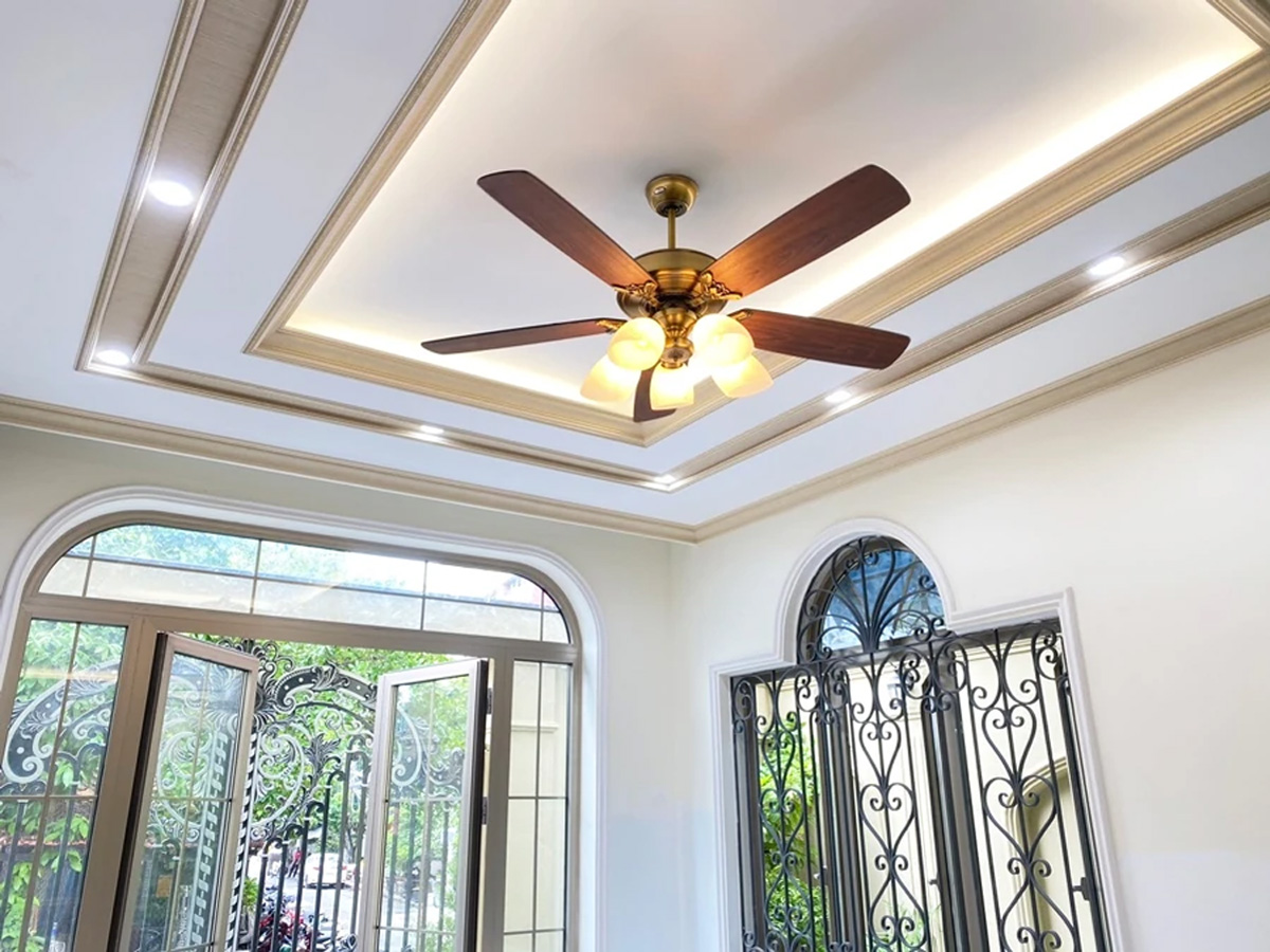 Động cơ AC Aluminum mạnh mẽ Quạt Mr Vũ Lotus Plus