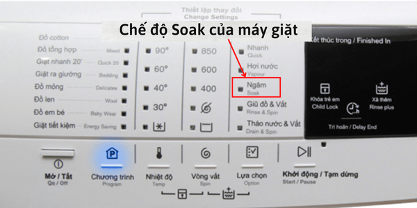 Chế độ giặt Soak là gì? Chế độ giặt Soak là gì?