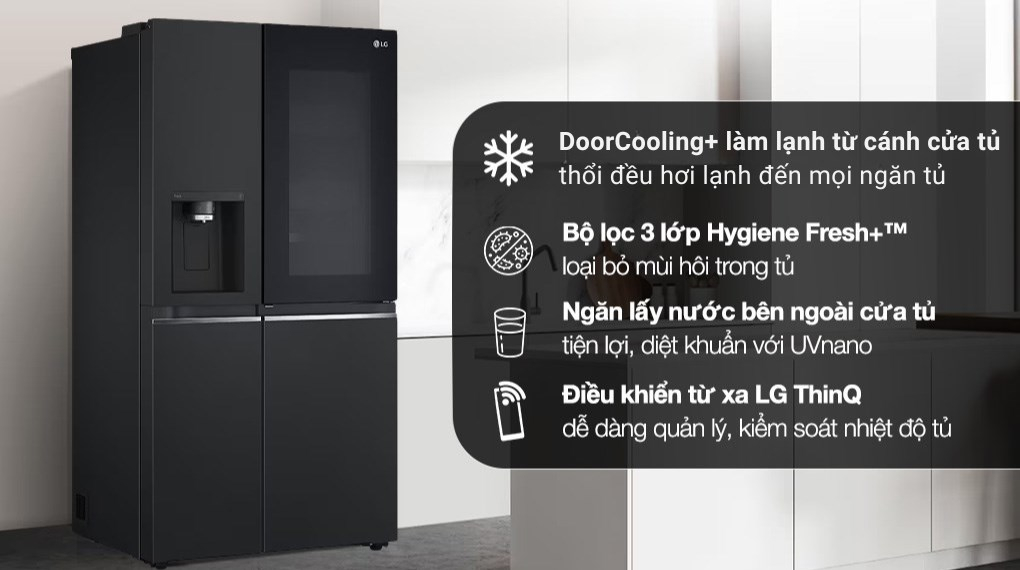 Chào mừng đến với AX88.COM LG Inverter 635 Lít GR-X257BL – Đỉnh Cao Thiết Kế, Tối Ưu Không Gian Lưu Trữ