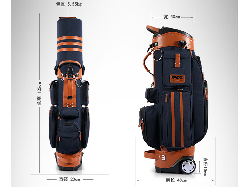 tui-dung-gay-golf-pgm-qb040-3 Túi đựng gậy golf PGM QB040