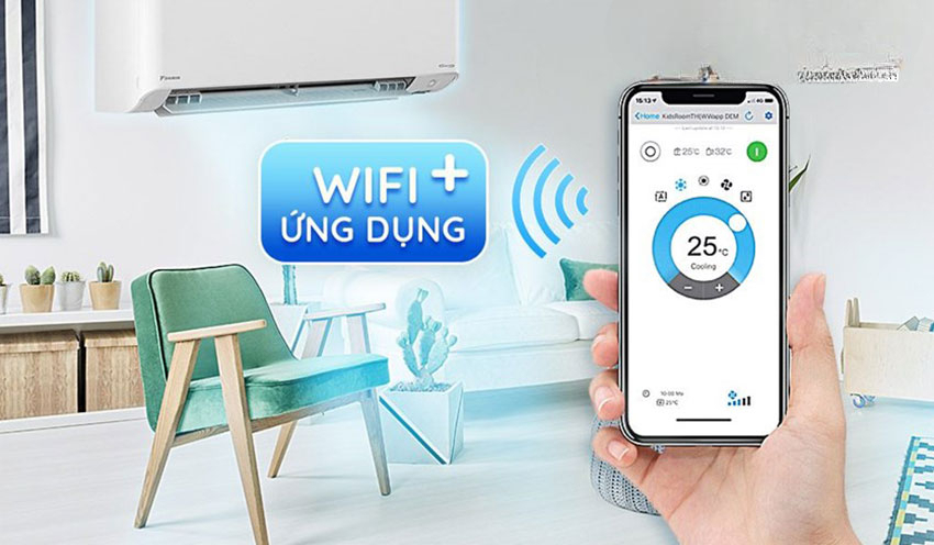 Điều hòa Daikin 9000 1 chiều FTKF25ZVMV điều khiển thông minh Điều hòa Daikin 9000 1 chiều FTKF25ZVMV điều khiển thông minh