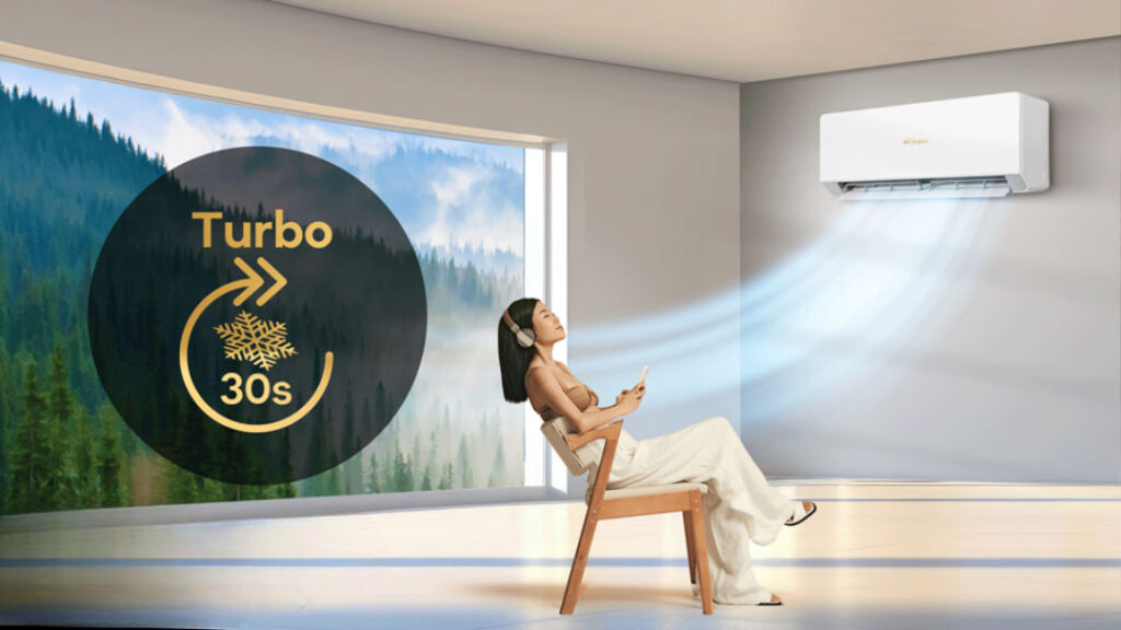 Chế độ Turbo làm mát siêu nhanh