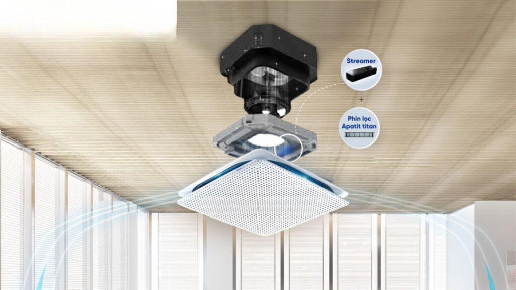 Lọc AX88 ATQ hiệu quả với điều hòa âm trần Daikin