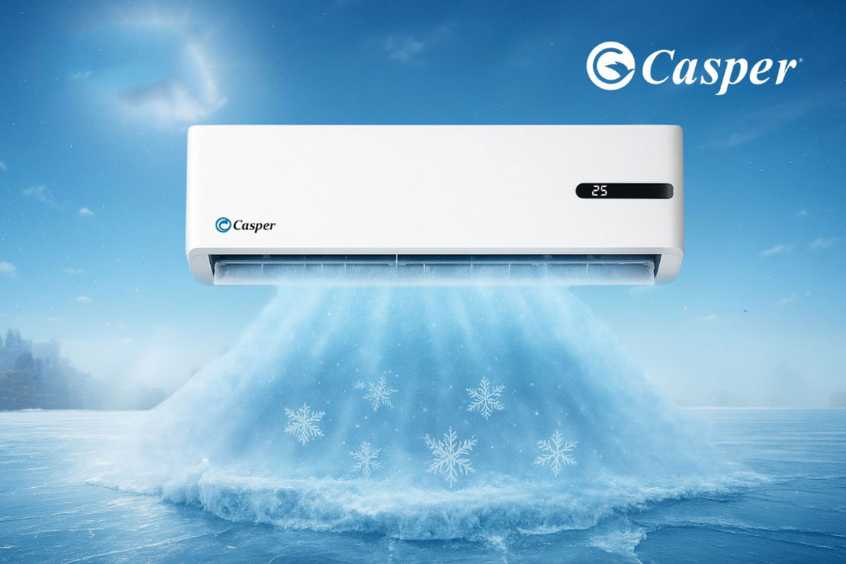 Điều hòa Casper 1 chiều 12000btu inverter GC-12IB36 Điều hòa Casper 1 chiều 12000btu inverter GC-12IB36