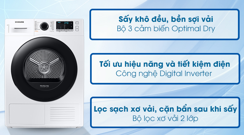 Nhiều chương trình sấy – Đáp ứng đa dạng nhu cầu Nhiều chương trình sấy – Đáp ứng đa dạng nhu cầu