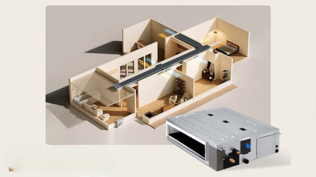tổng quan điều hòa nối ống gió LG