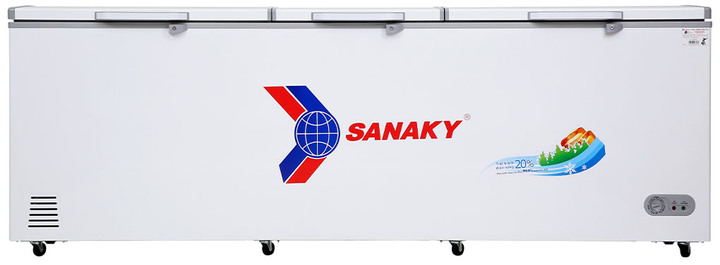 Tủ đông 1 ngăn 3 cánh mở Sanaky VH 1199HY Tủ đông 1 ngăn 3 cánh mở Sanaky VH 1199HY
