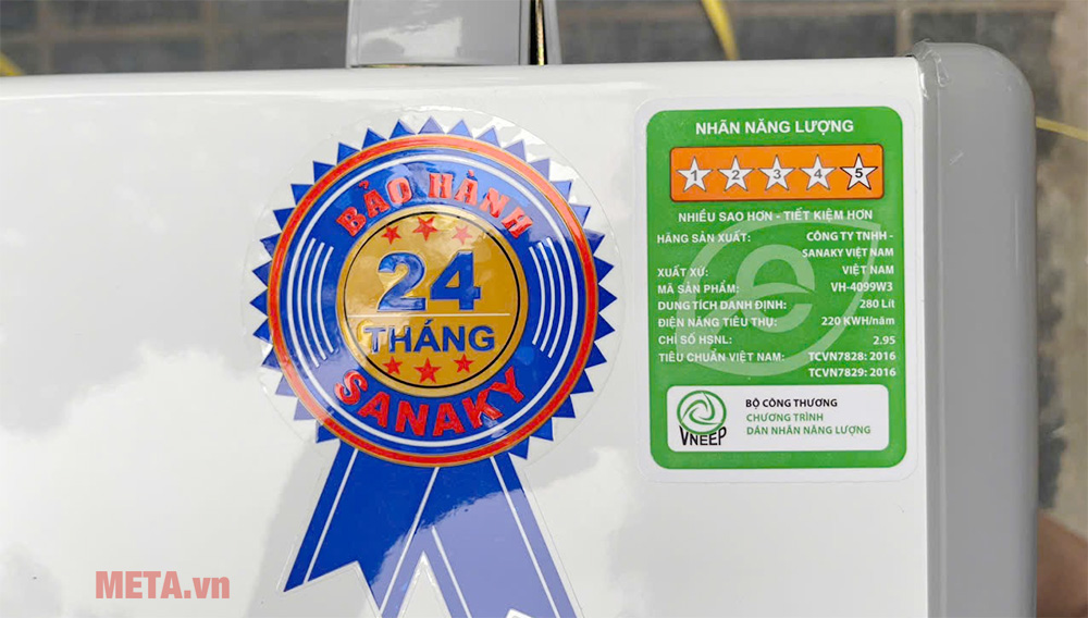 tu-dong-2-ngan-2-canh-inverter-sanaky-vh-4099w3-11 Tủ đông 2 ngăn 2 cánh inverter Sanaky VH-4099W3 280 lít