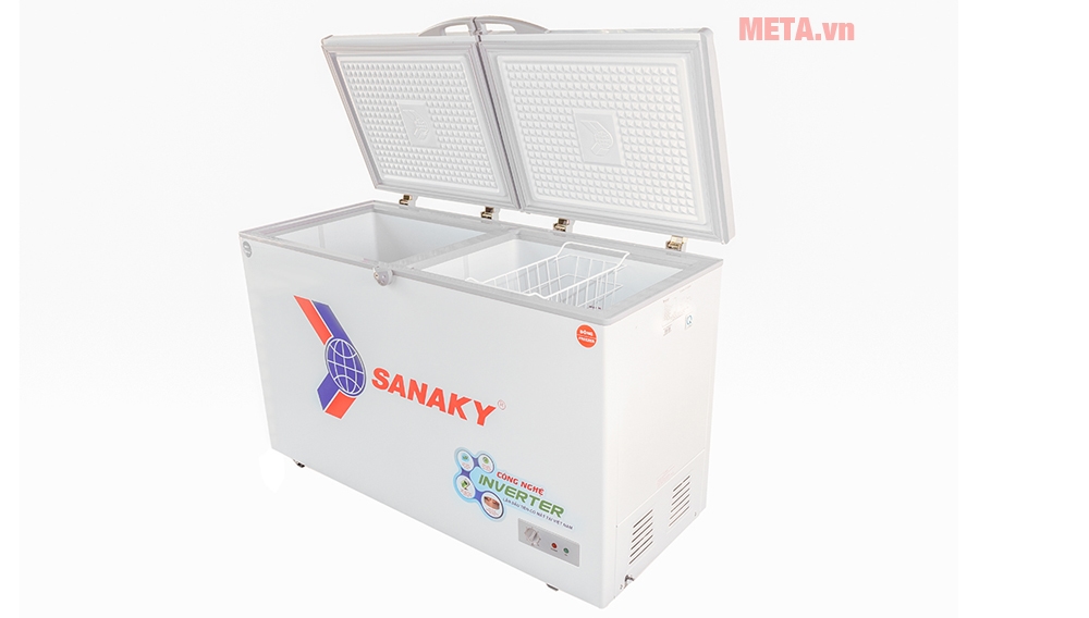 Tủ đông mát Sanaky Invertrer 280 lít VH-4099W3 có khả năng làm đông, làm mát hiệu quả Tủ đông mát Sanaky Invertrer 280 lít VH-4099W3 có khả năng làm đông, làm mát hiệu quả