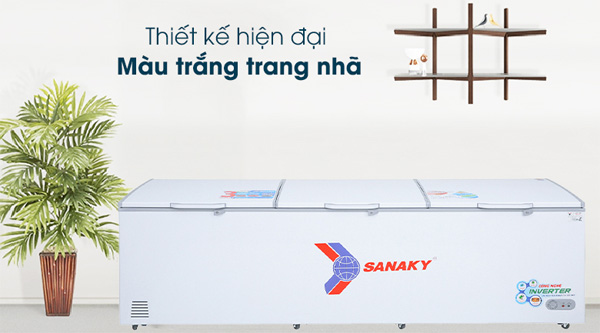 Tủ đông Inverter 1 ngăn 3 cánh mở Sanaky VH 1399HY3 Tủ đông Inverter 1 ngăn 3 cánh mở Sanaky VH 1399HY3