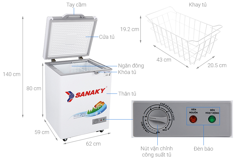 tu-dong-sanaky-100-lit-vh-1599hyk-ct Tủ đông Sanaky 100 lít VH-1599HYK (kính xám)