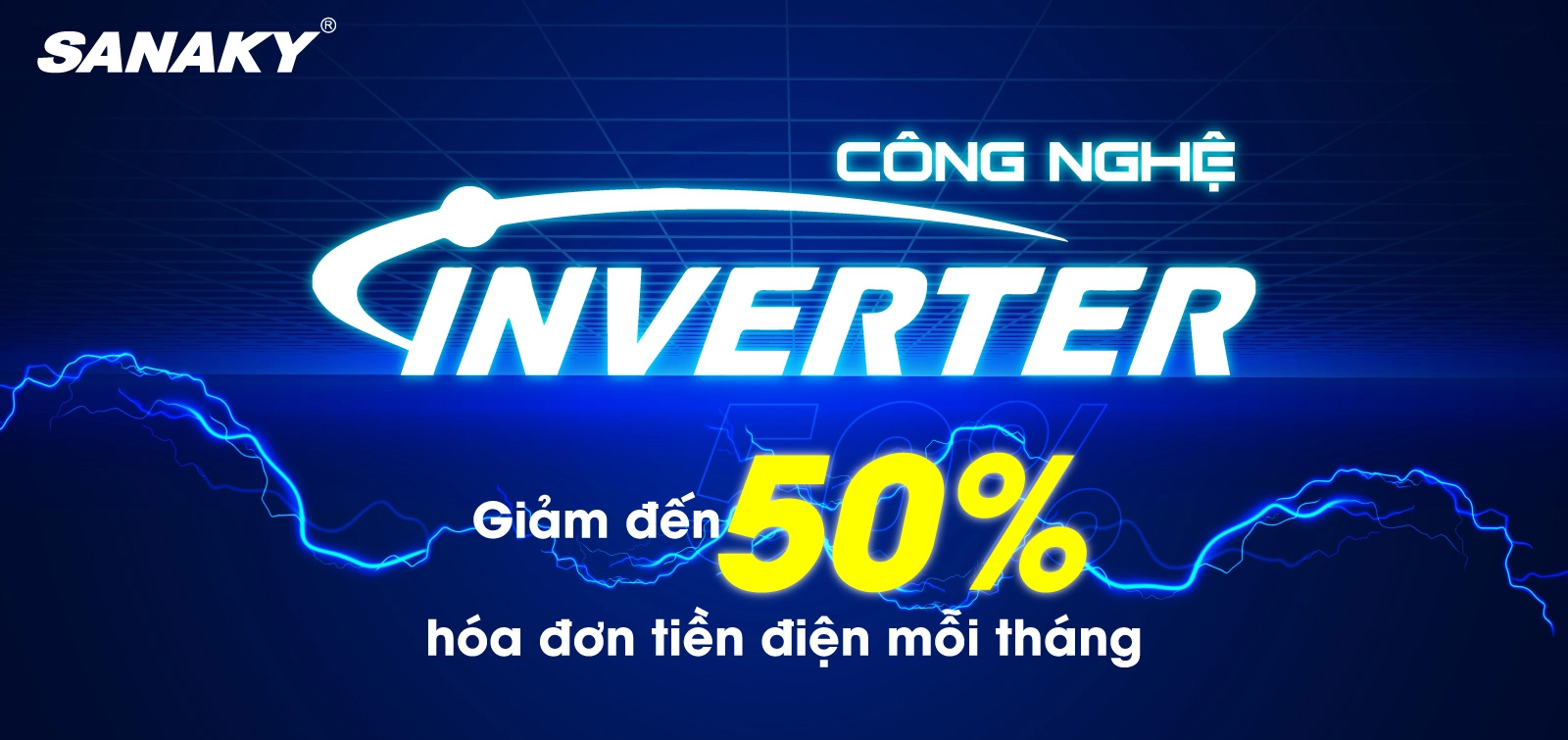Công nghệ Smart Inverter – Tiết kiệm điện tối ưu Tủ đông Sanaky 410 lít VH-5699HY4K