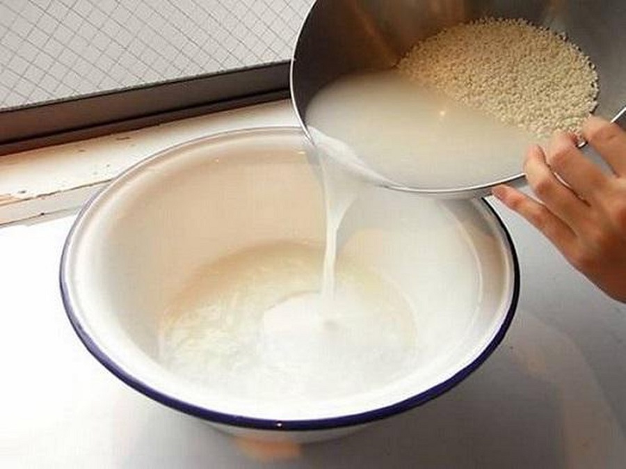 Nước vo gạo Nước vo gạo