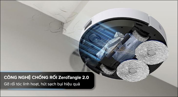 Công nghệ Zero Tangle giúp giảm tối đa tình trạng rối tóc gây nghẽn và kẹt thiết bị Công nghệ Zero Tangle giúp giảm tối đa tình trạng rối tóc gây nghẽn và kẹt thiết bị