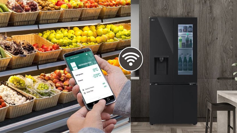 Top 5 lý do nên chọn tủ lạnh LG LFD61BLGAI cho Ax88 one giaitri tructuyen bếp hiện đại