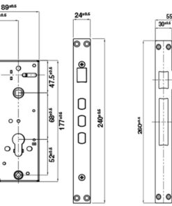 Khóa điện tử Hafele DL6100 (912.20.582)