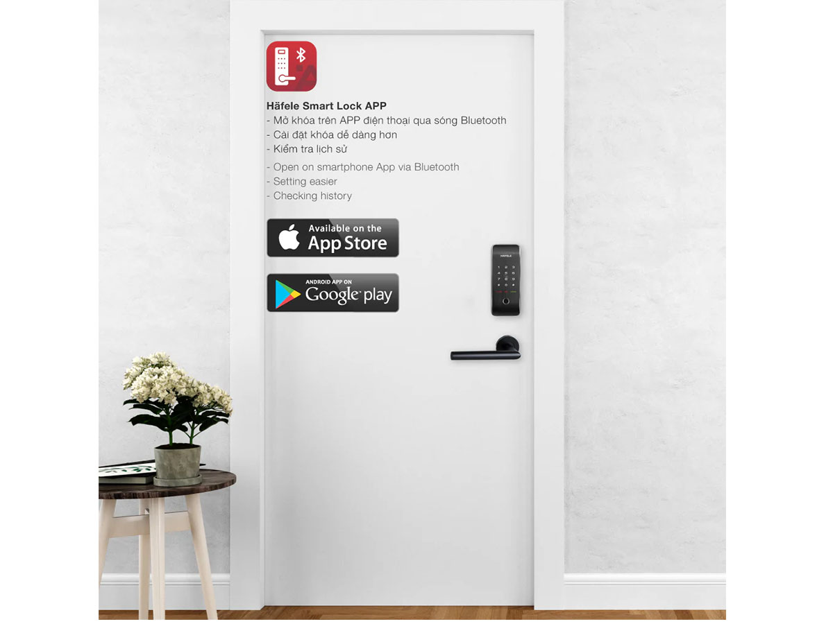 Khóa điện tử Hafele ER5100 (912.20.200) Khóa điện tử Hafele ER5100 (912.20.200)