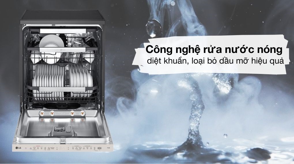 Máy rửa chén độc lập LG LDT14BGA3 Máy rửa chén độc lập LG LDT14BGA3