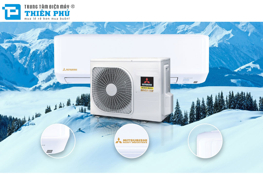 Điều hòa Mitsubishi SRK10YZP-W5 9000BTU