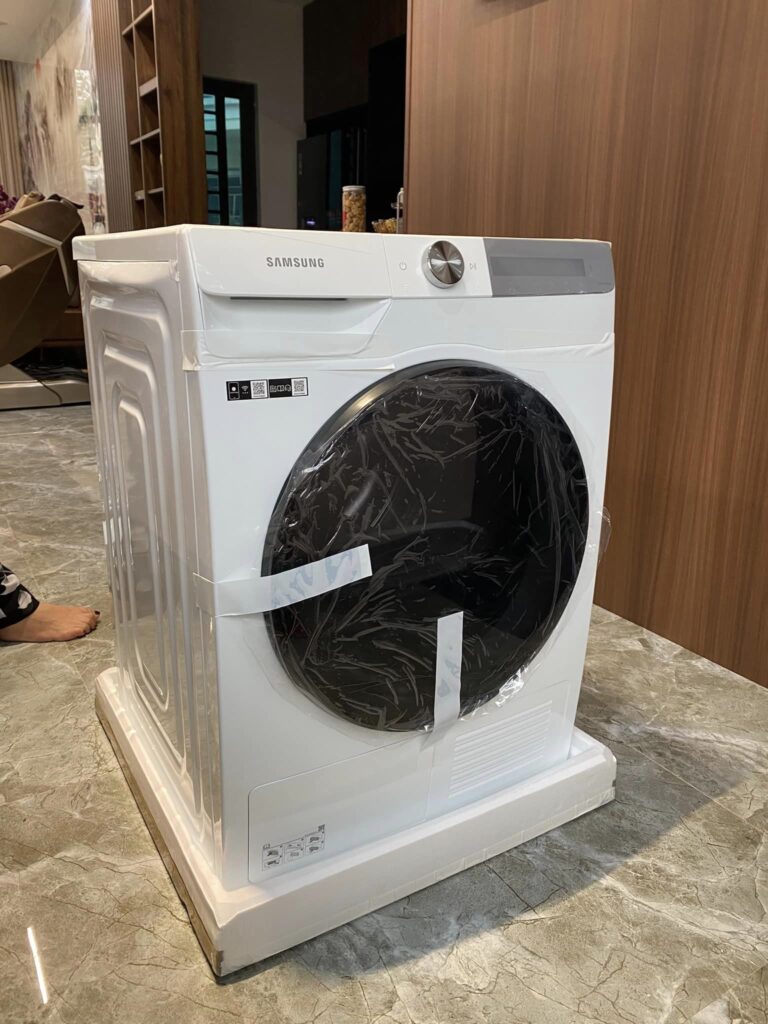 4 điều cần biết về máy sấy Ax888 bao lì xì miễn phí Samsung 9kg heatpump DV90T7240BH/SV