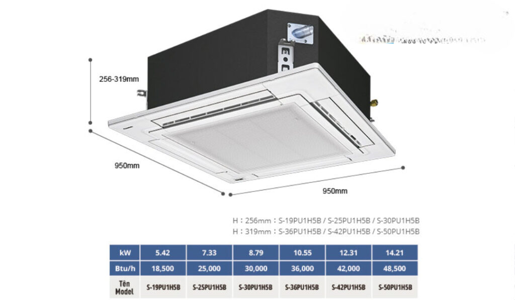 AX88 Sòng bạc phổ biến nhất Âm Trần 36000Btu Panasonic