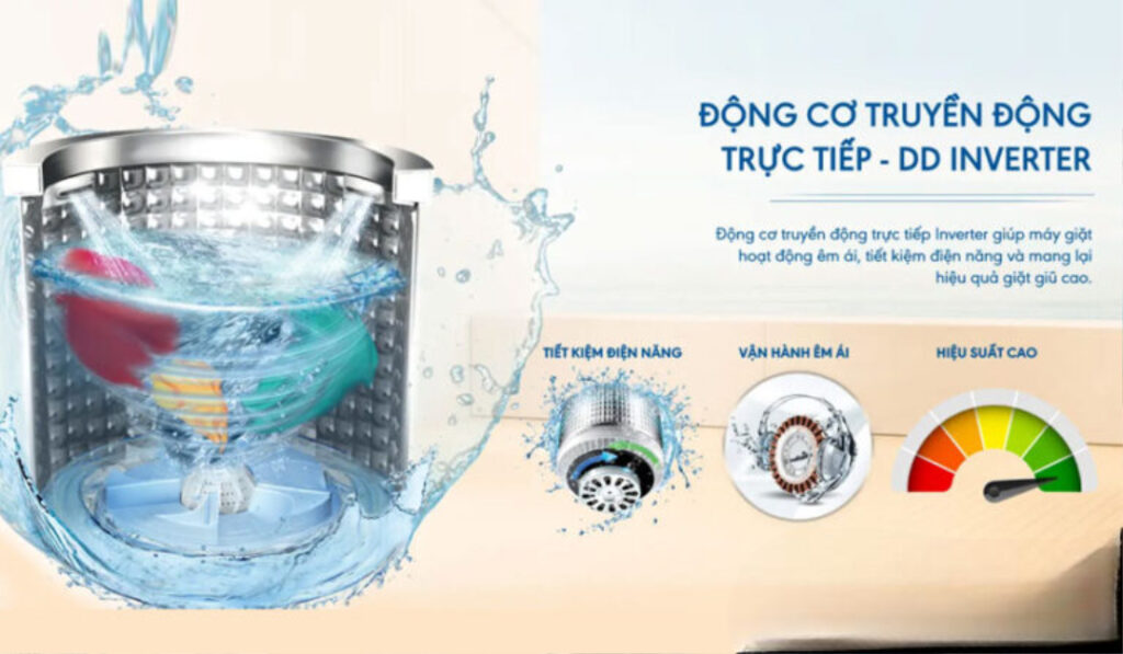 10 chương trình giặt tiện lợi