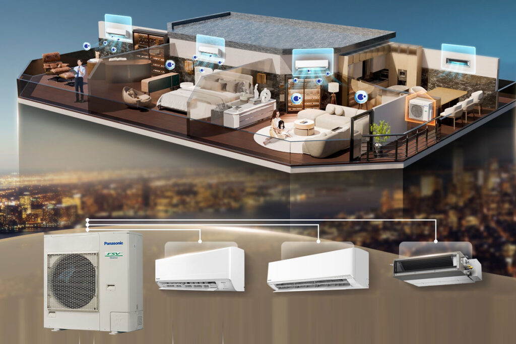 Những ưu điểm vượt trội của hệ thống điều hòa trung tâm Panasonic 2 chiều U-6LE2H7