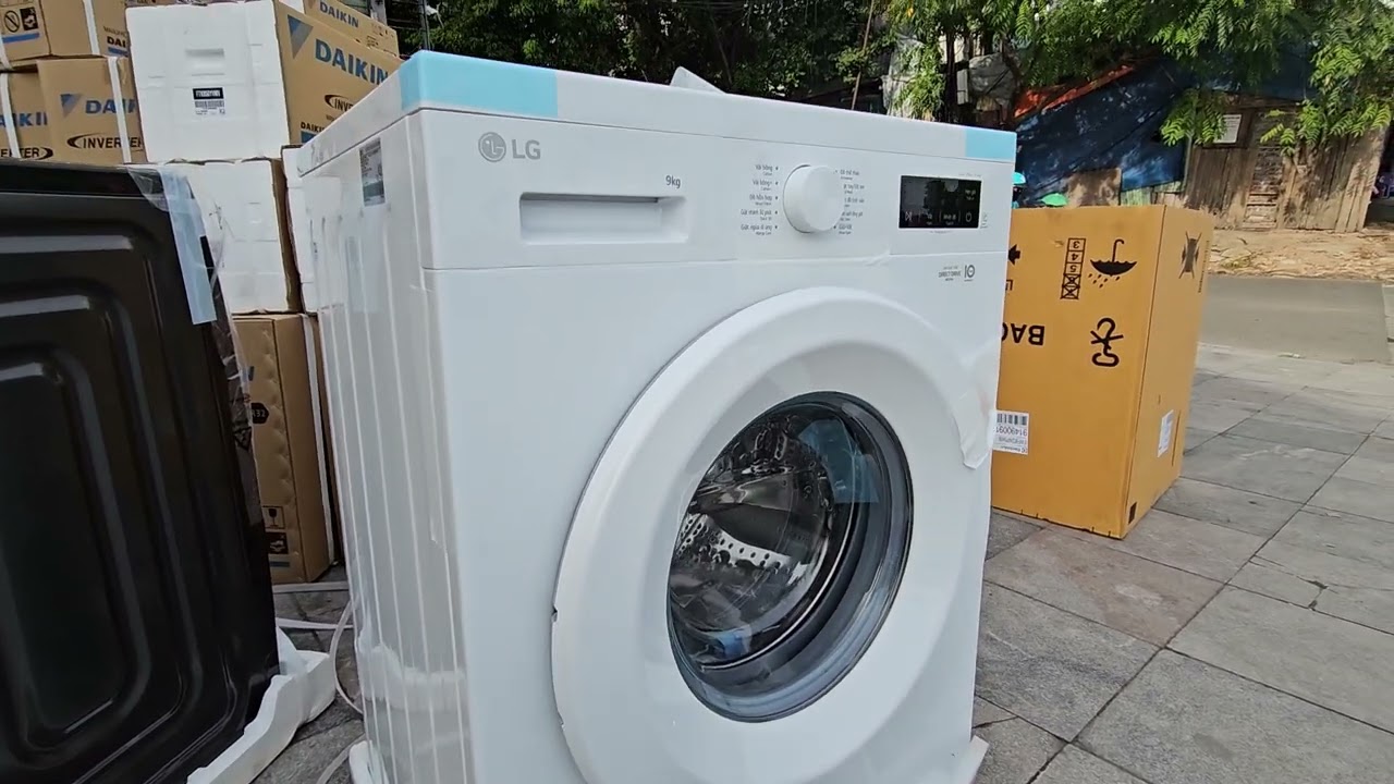 maxresdefault Giới thiệu chung về máy giặt LG 9kg FB1209S5W ra mắt 2025