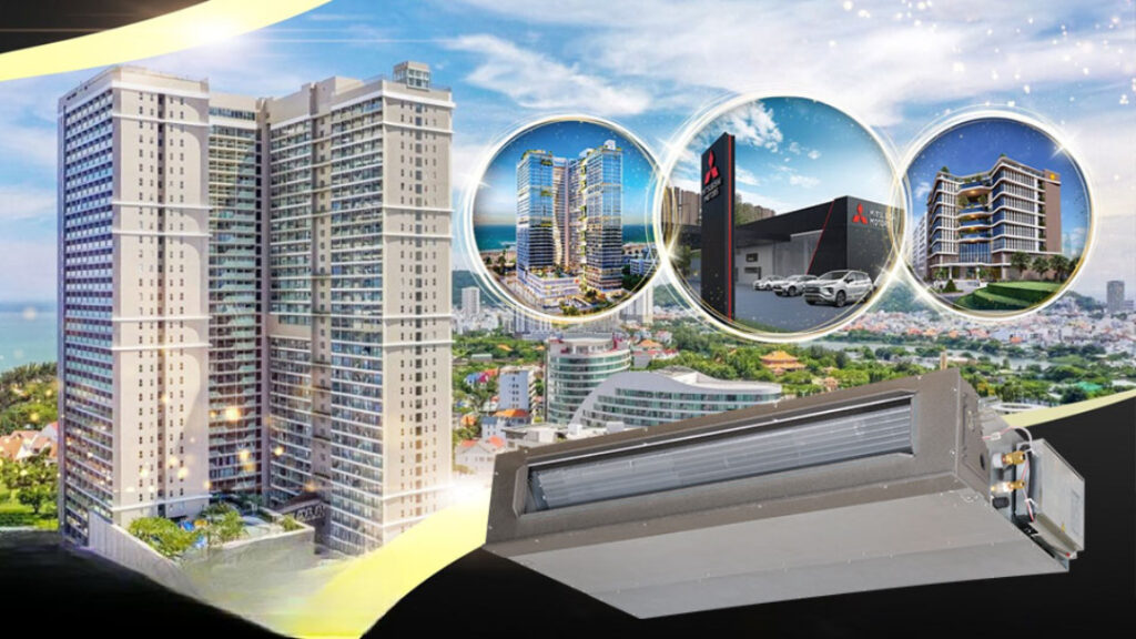 Tổng quan về điều hòa nối ống gió Mitsubishi