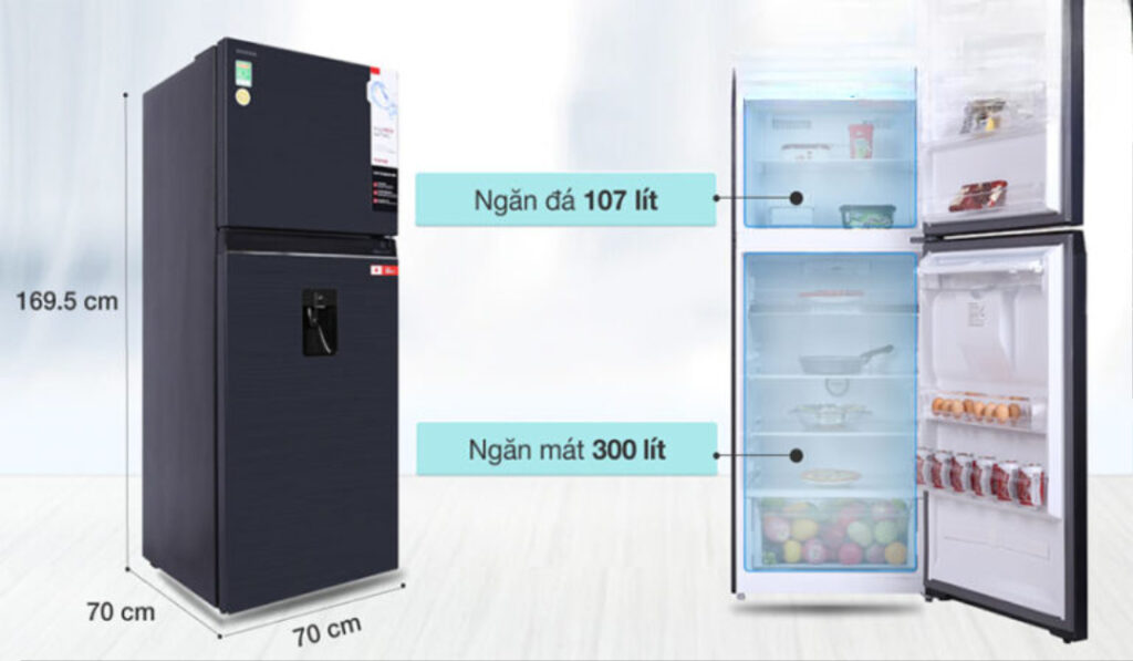 Thiết kế sang trọng, dung tích lớn
